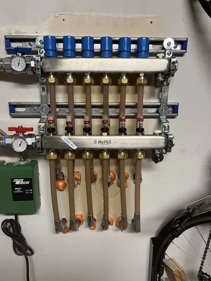 Plumber performing Gas Leak Detection at a residential property in Chico